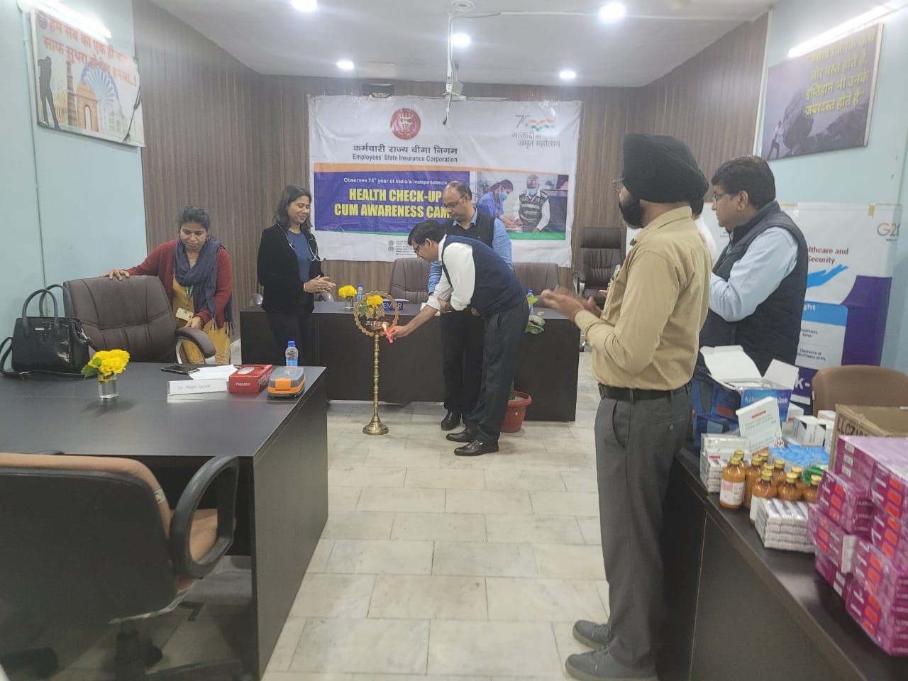 कर्मचारी राज्य बीमा निगम द्वारा अंतराष्ट्रीय महिला दिवस वर्ष-2023 के उपलक्ष्य में दिनांक 02.03.2023 से 09.03.2023 तक विविध कार्यक्रमो का आयोजन।